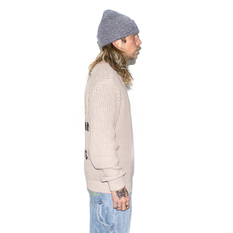 Stingwater | Crisis Ribbed Knit Sweater Color : Khaki