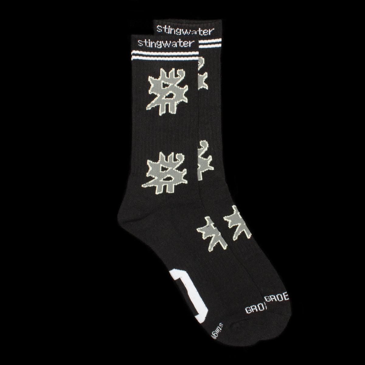 Stingwater | S Logo Sock Color : Black