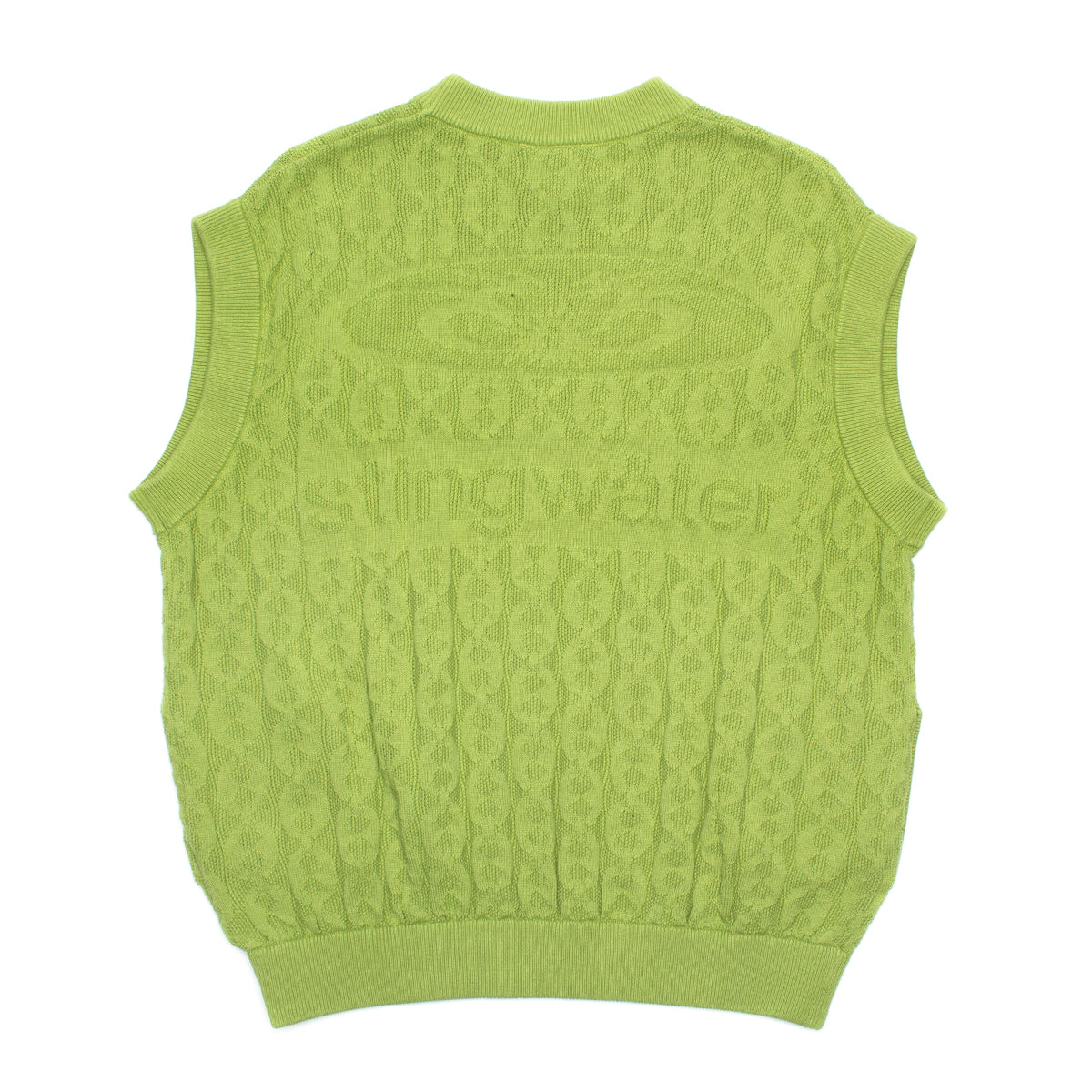 Stingwater | Moses Chain Knit Sweater Vest Color : Green