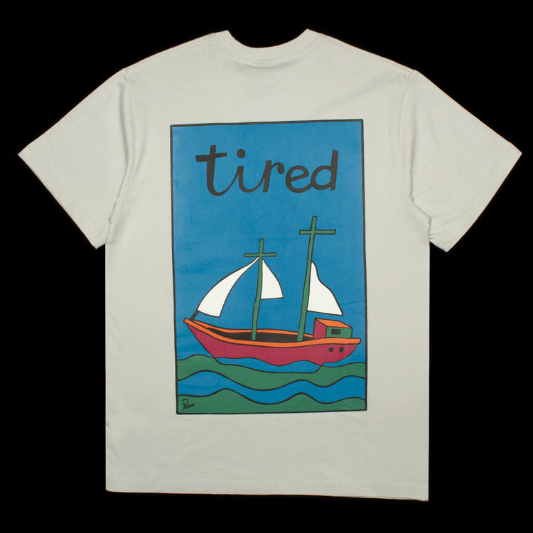 Tired | This Ship Has Sailed T-Shirt Color : Stone