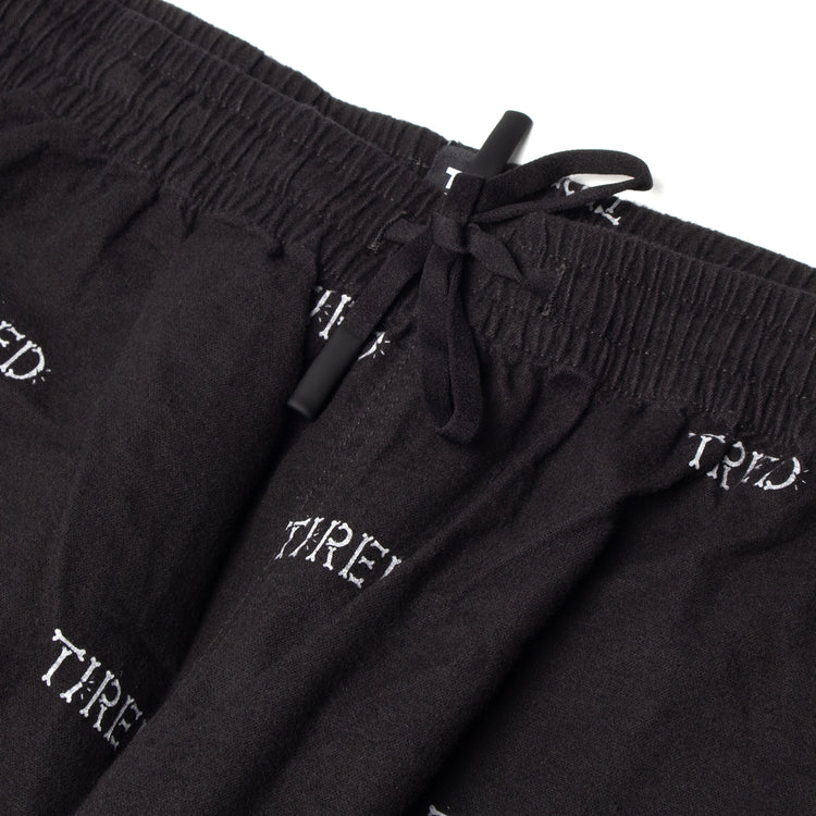 Tired | Bones Pajama Set Color : Black