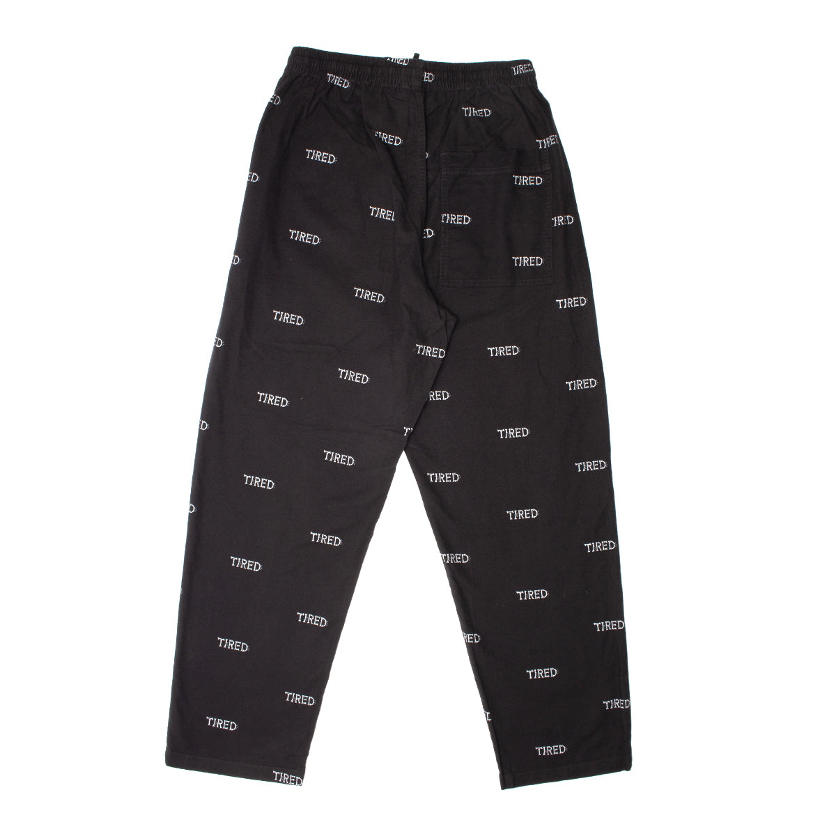 Tired | Bones Pajama Set Color : Black