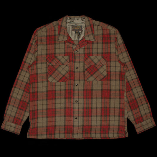 Filson | &nbsp;Buckner Wool Camp Shirt
Style # 20263531
Color : Olive / Red / Multi Plaid