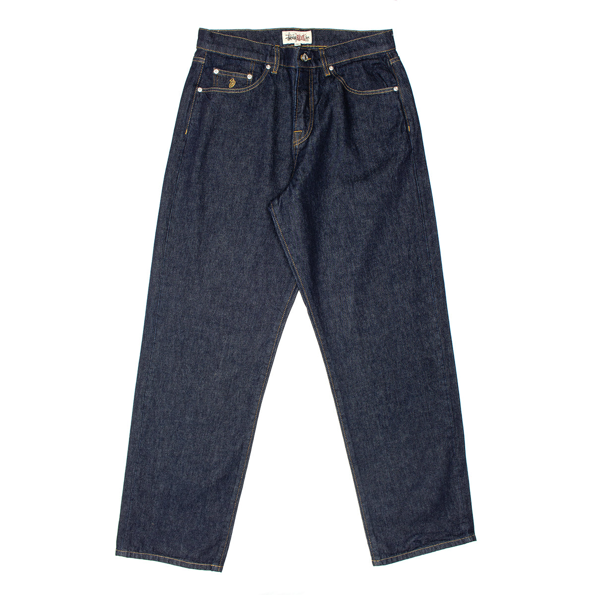 Stussy | Big Ol' Jean Denim
Style # 116599
Color : Rinsed Indigo