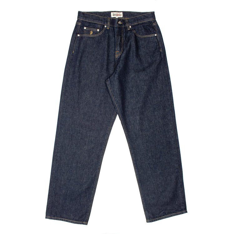 Stussy | Big Ol' Jean Denim
Style # 116599
Color : Rinsed Indigo