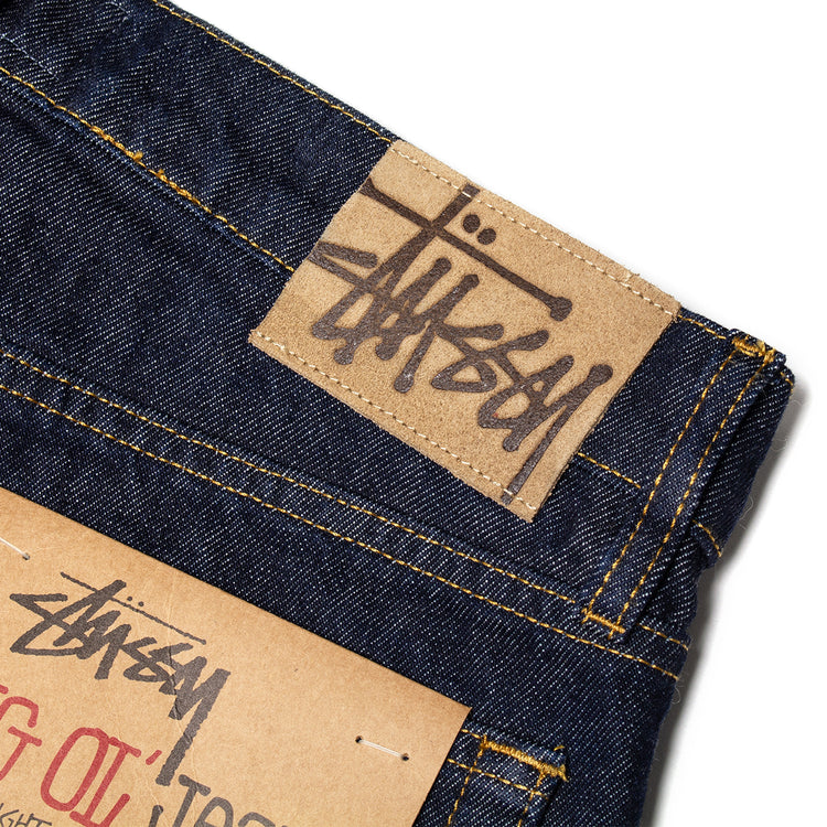 Stussy | Big Ol' Jean Denim
Style # 116599
Color : Rinsed Indigo