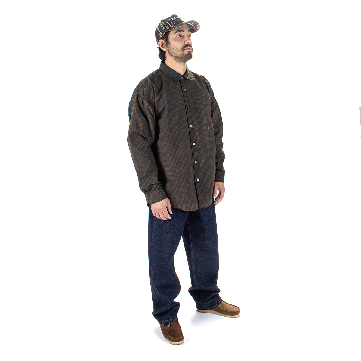 Stussy | Classic L/S Sprayed Shirt
Style # 1110345
Color : Tan