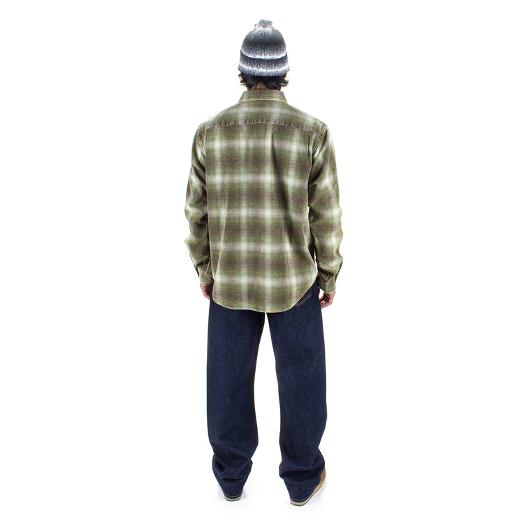 Stussy | Rocco Plaid Shirt
Style # 1110343
Color : Green