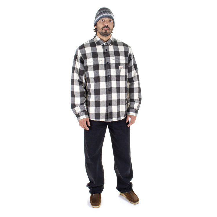 Stussy | Sherpa Lined Buffalo Plaid Shirt
Style # 1110332
Color : Bone