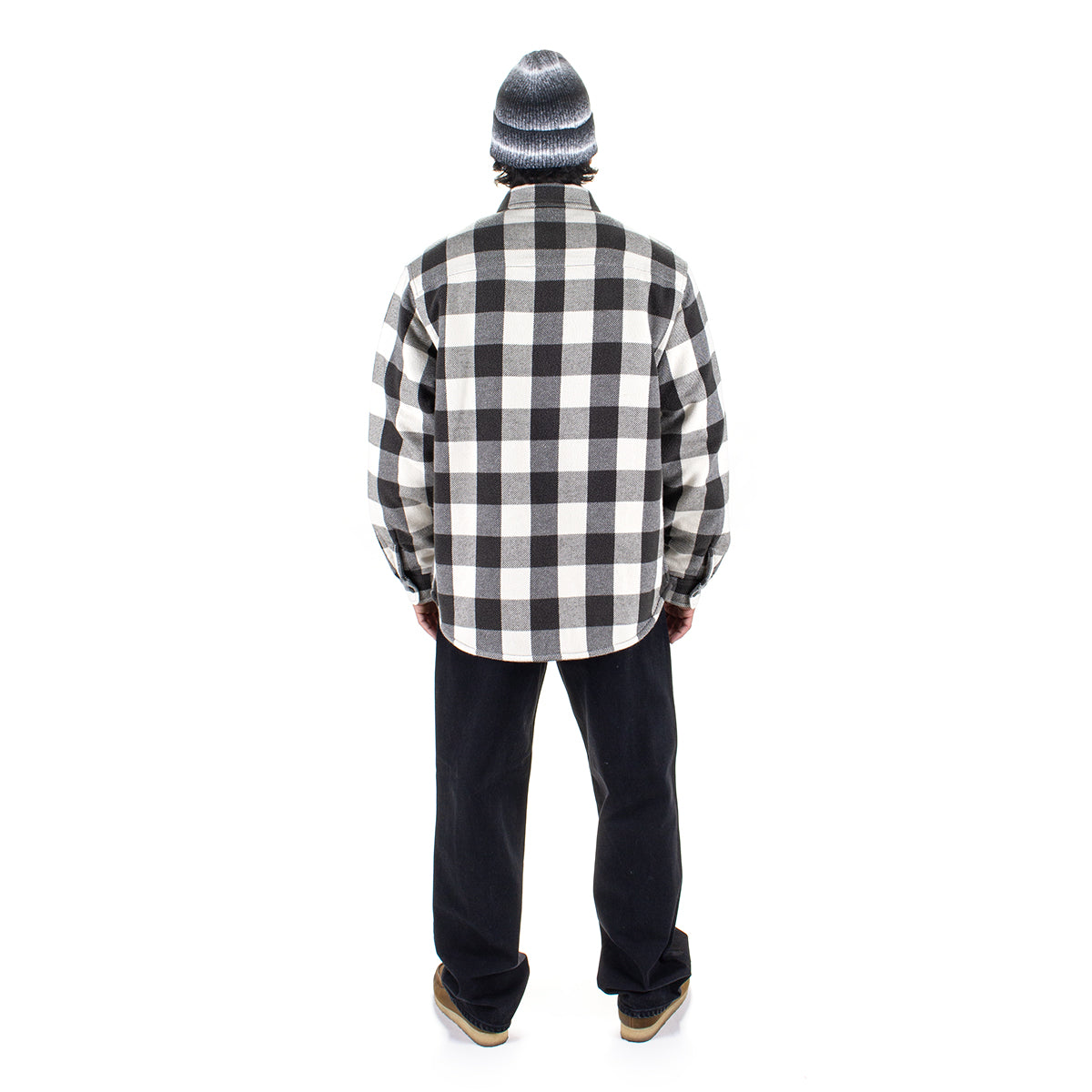 Stussy | Sherpa Lined Buffalo Plaid Shirt
Style # 1110332
Color : Bone