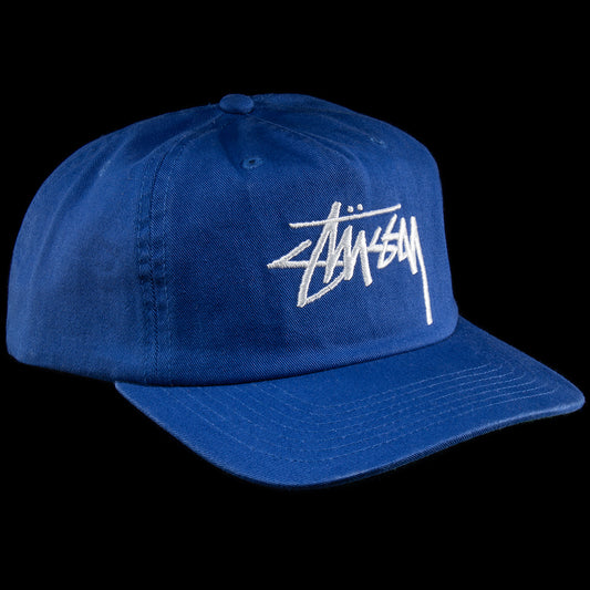 Stussy |&nbsp;Big Stock Mid Depth Hat
Style # 1311145
Color : Light Royal