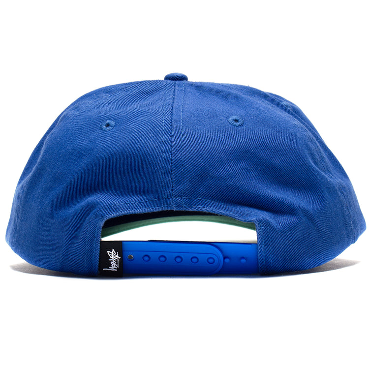 Stussy |&nbsp;Big Stock Mid Depth Hat
Style # 1311145
Color : Light Royal