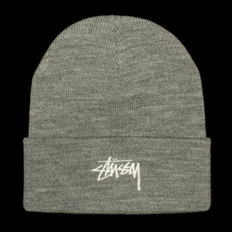 Stussy | Stock Cuff Beanie
Style # 1321020
Color : Grey Heather