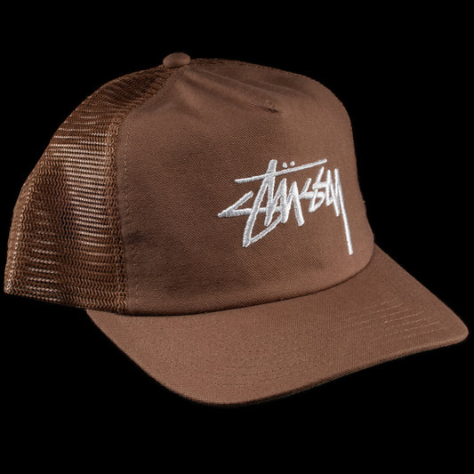 Stussy | Big Stock Mid Depth Mesh Hat
Style # 1311162
Color : Brown