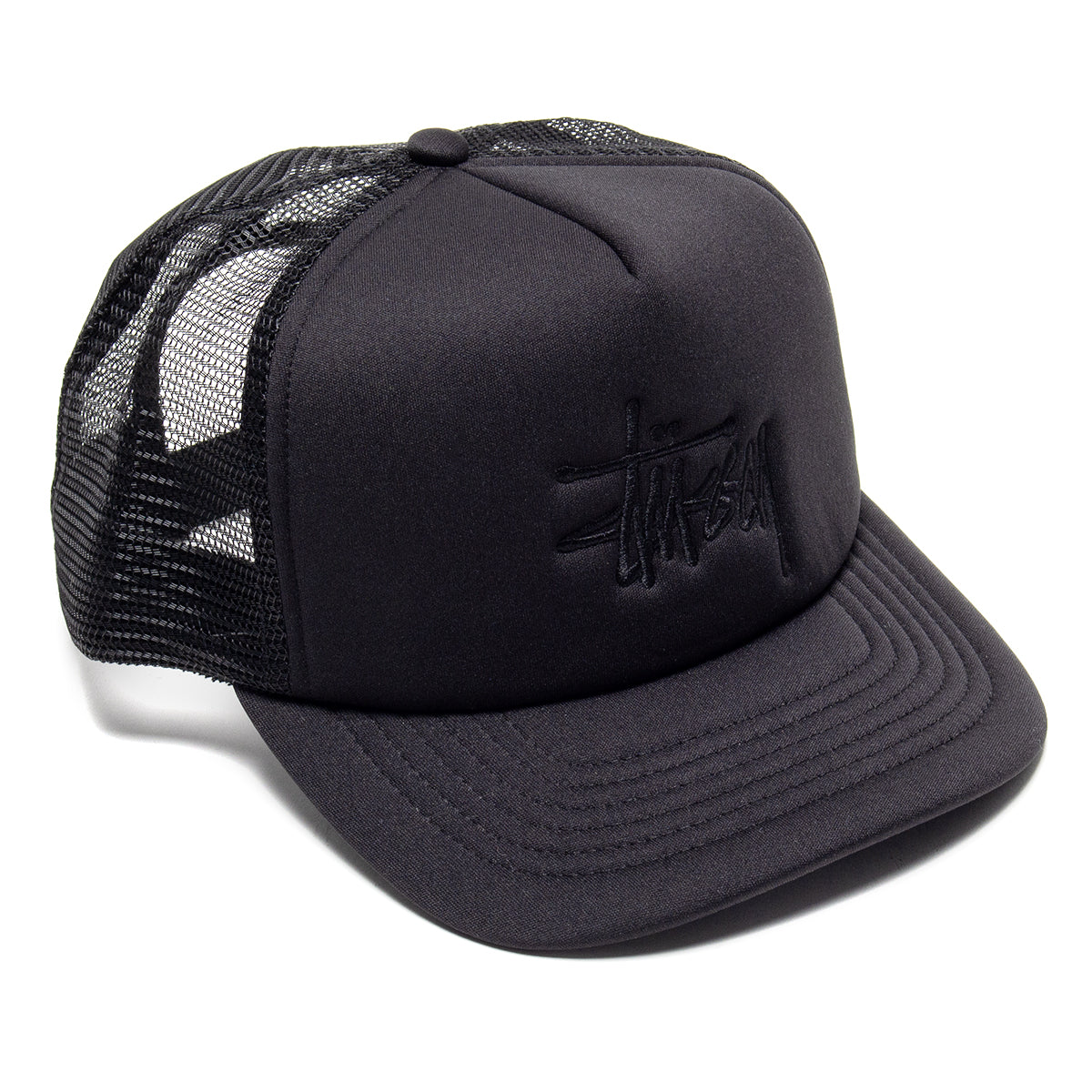 Stussy | Big Basic Trucker Hat
Style # 1311088
Color : Shadow Black