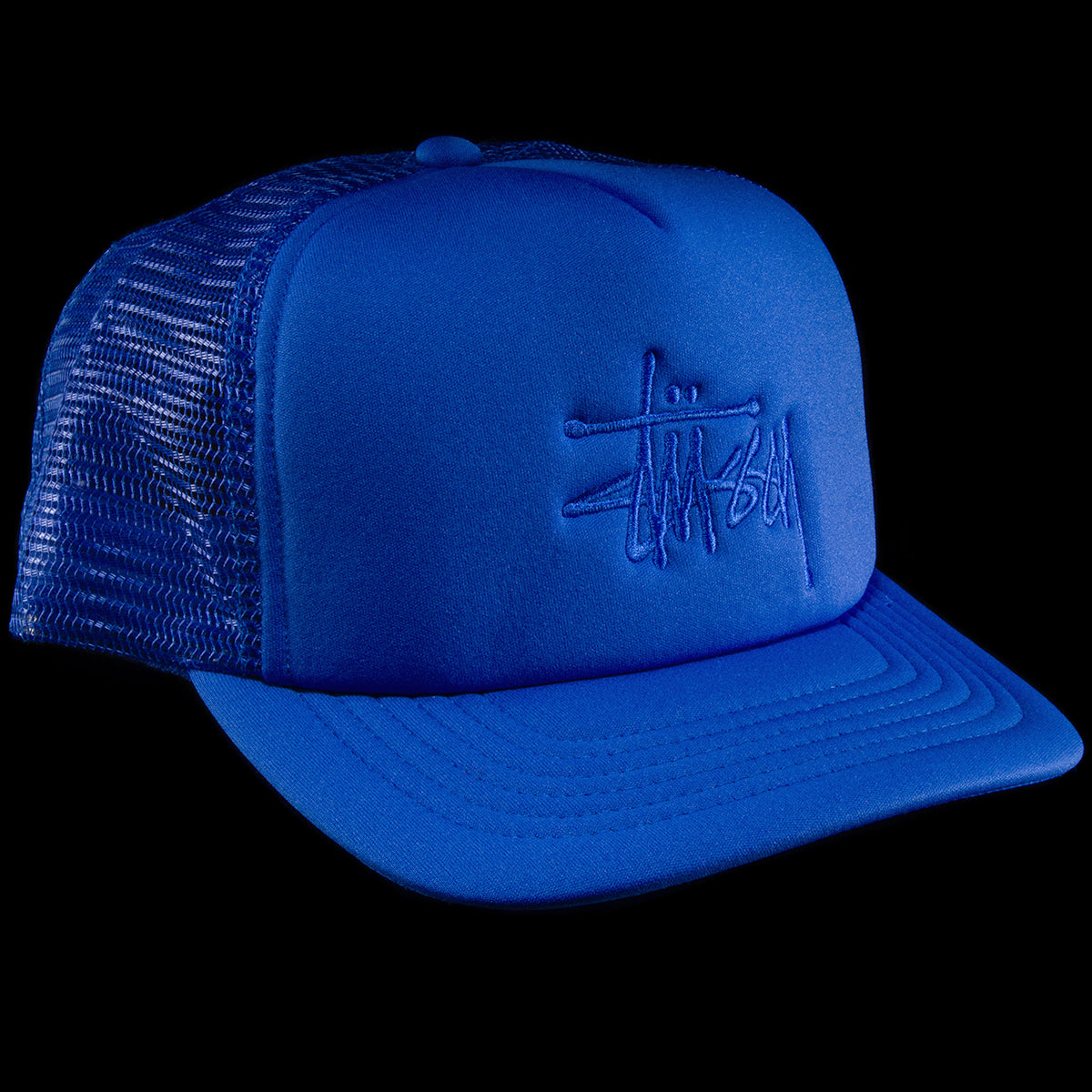 Stussy | Big Basic Trucker Hat
Style # 1311088
Color : Sport Blue