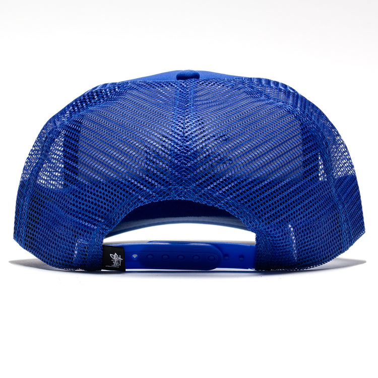 Stussy | Big Basic Trucker Hat
Style # 1311088
Color : Sport Blue