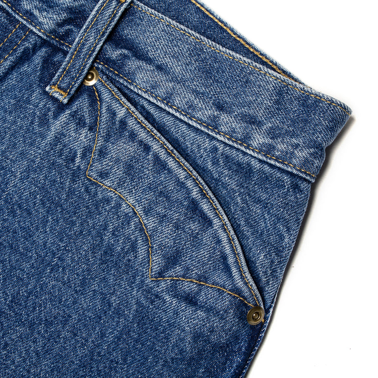 Brain Dead - Type 00 Selvedge Denim Pant
Color : Stonewash Indigo