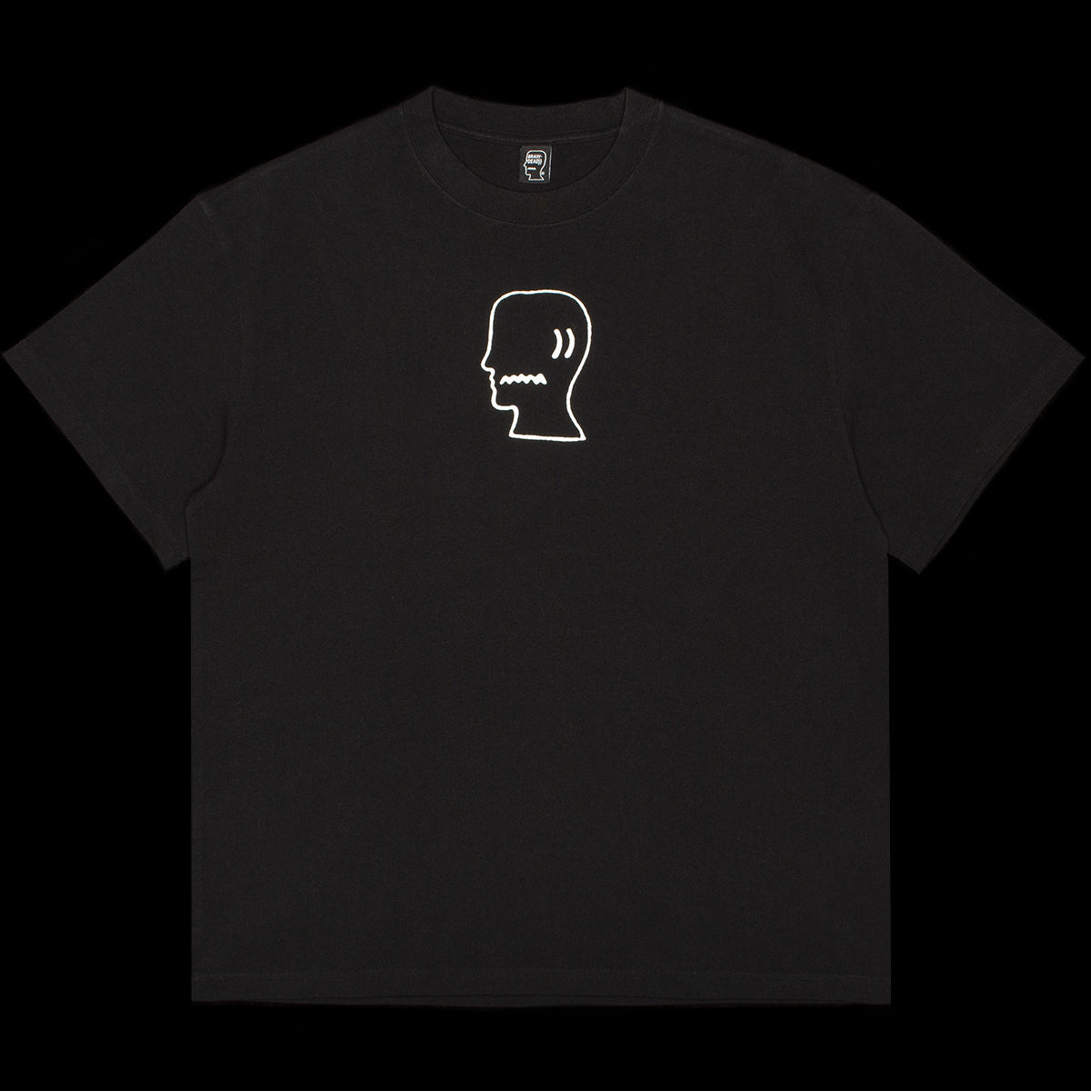 Brain Dead - Logohead T-Shirt
Color : Black