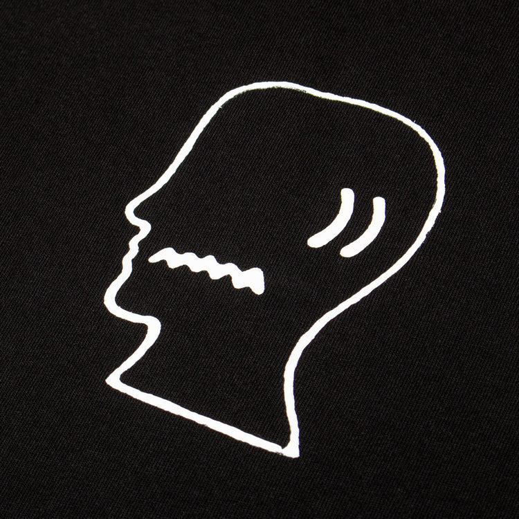 Brain Dead - Logohead T-Shirt
Color : Black