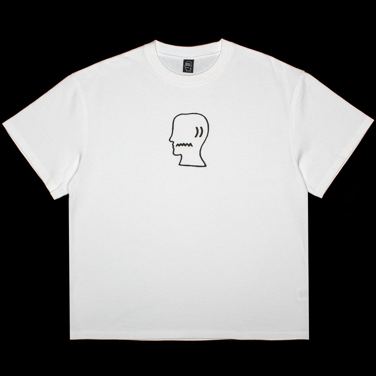 Brain Dead - Logohead T-Shirt
Color : White