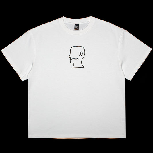 Brain Dead - Logohead T-Shirt
Color : White