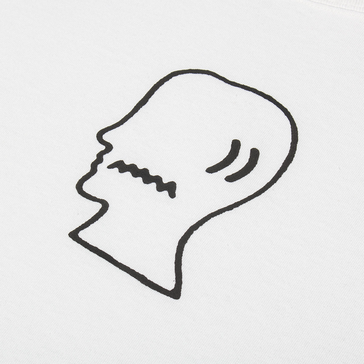 Brain Dead - Logohead T-Shirt
Color : White