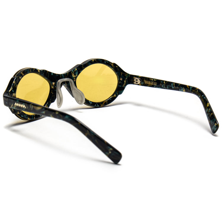 Brain Dead - Mutant Post Modern Primitive Eye Protection
Color : Green Granite