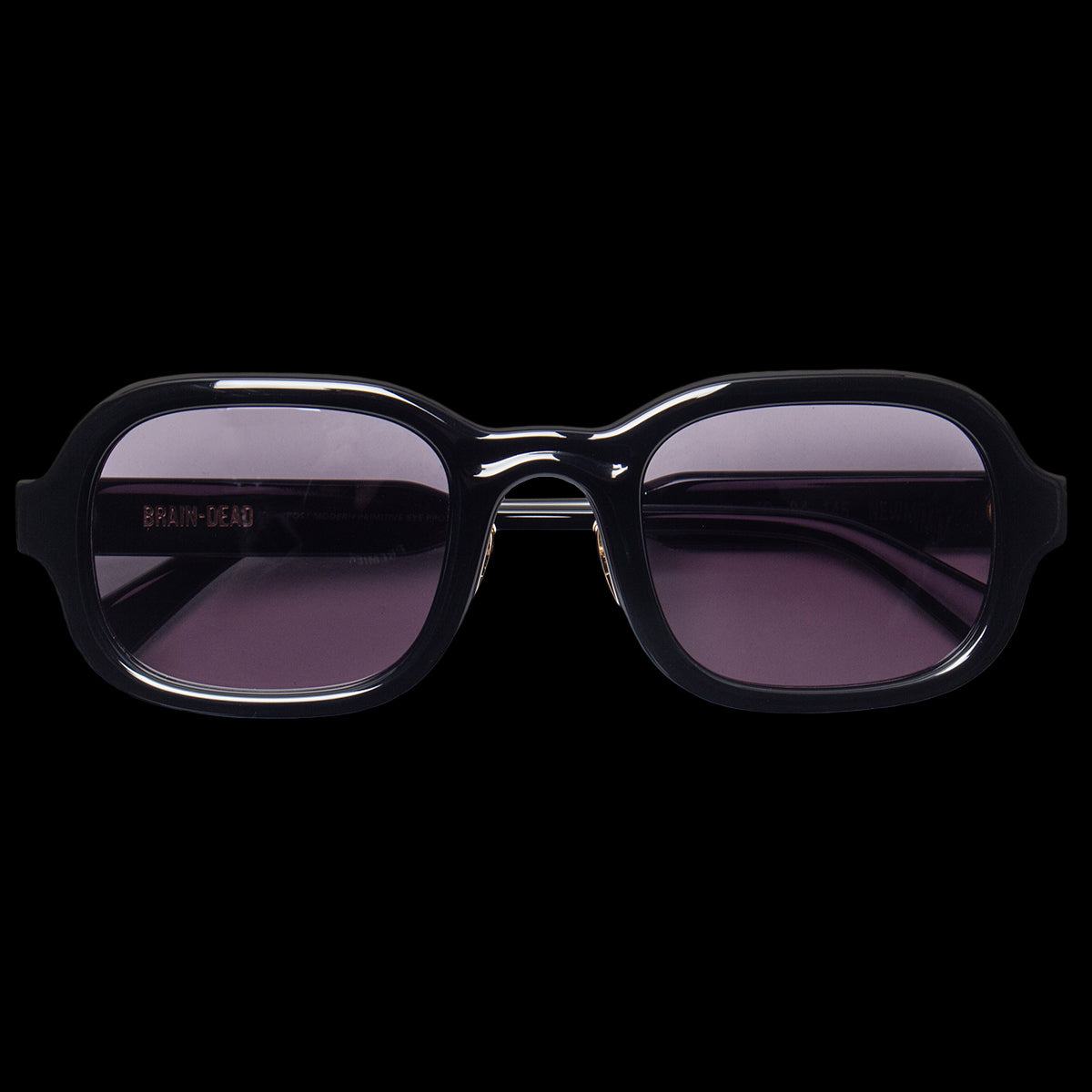 Brain Dead - Newman Post Modern Primitive Eye Protection
Color : Black