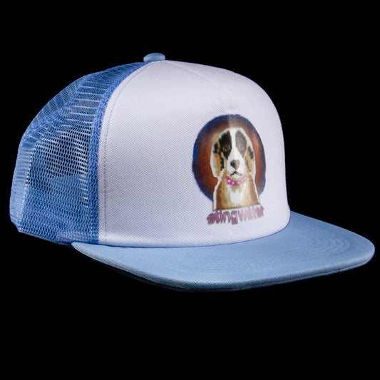 Stingwater | Emotional Support Dog Trucker Hat Color : Baby Blue