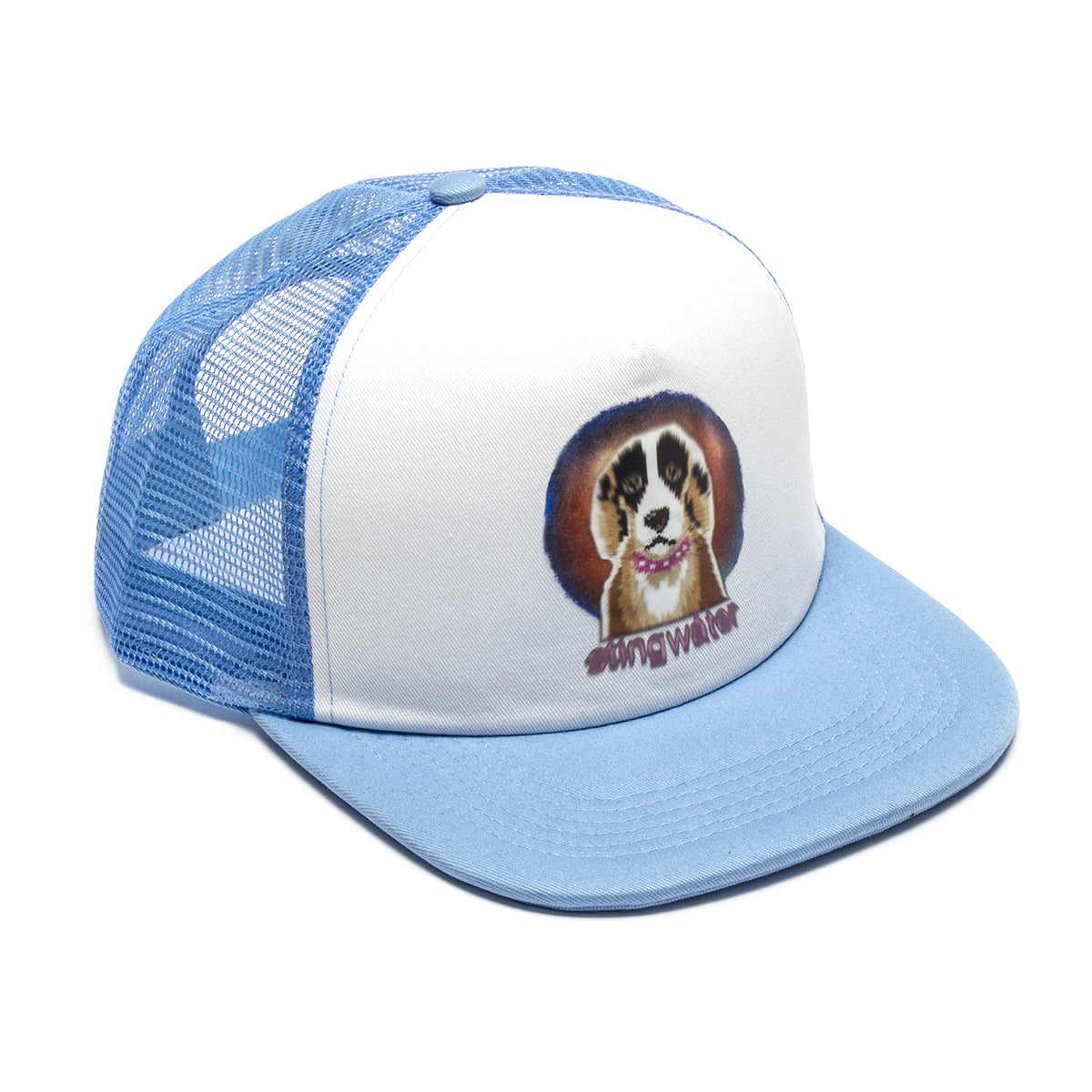 Stingwater | Emotional Support Dog Trucker Hat Color : Baby Blue