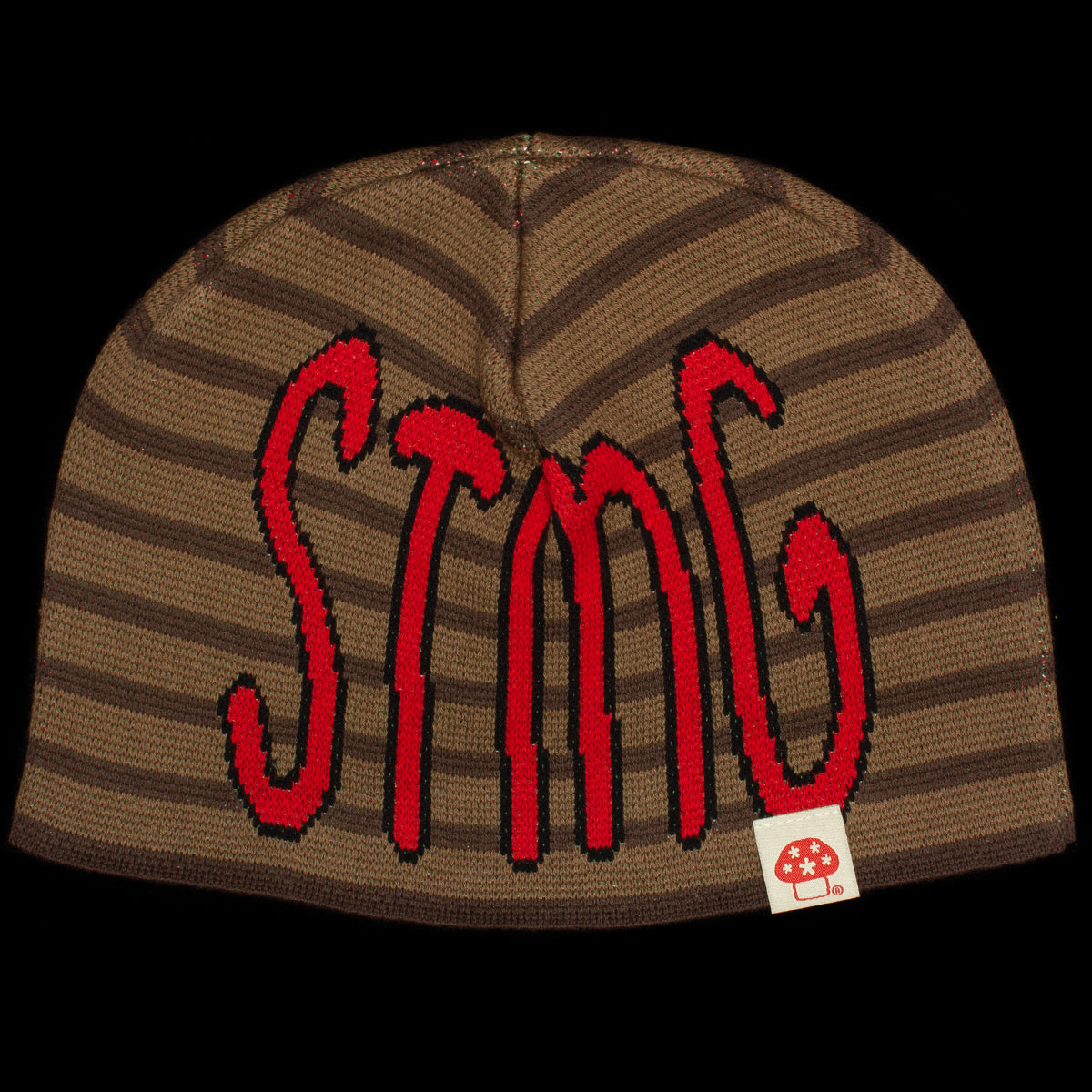 Stingwater | V Speshal Organic Strawberry Beanie Color : Brown