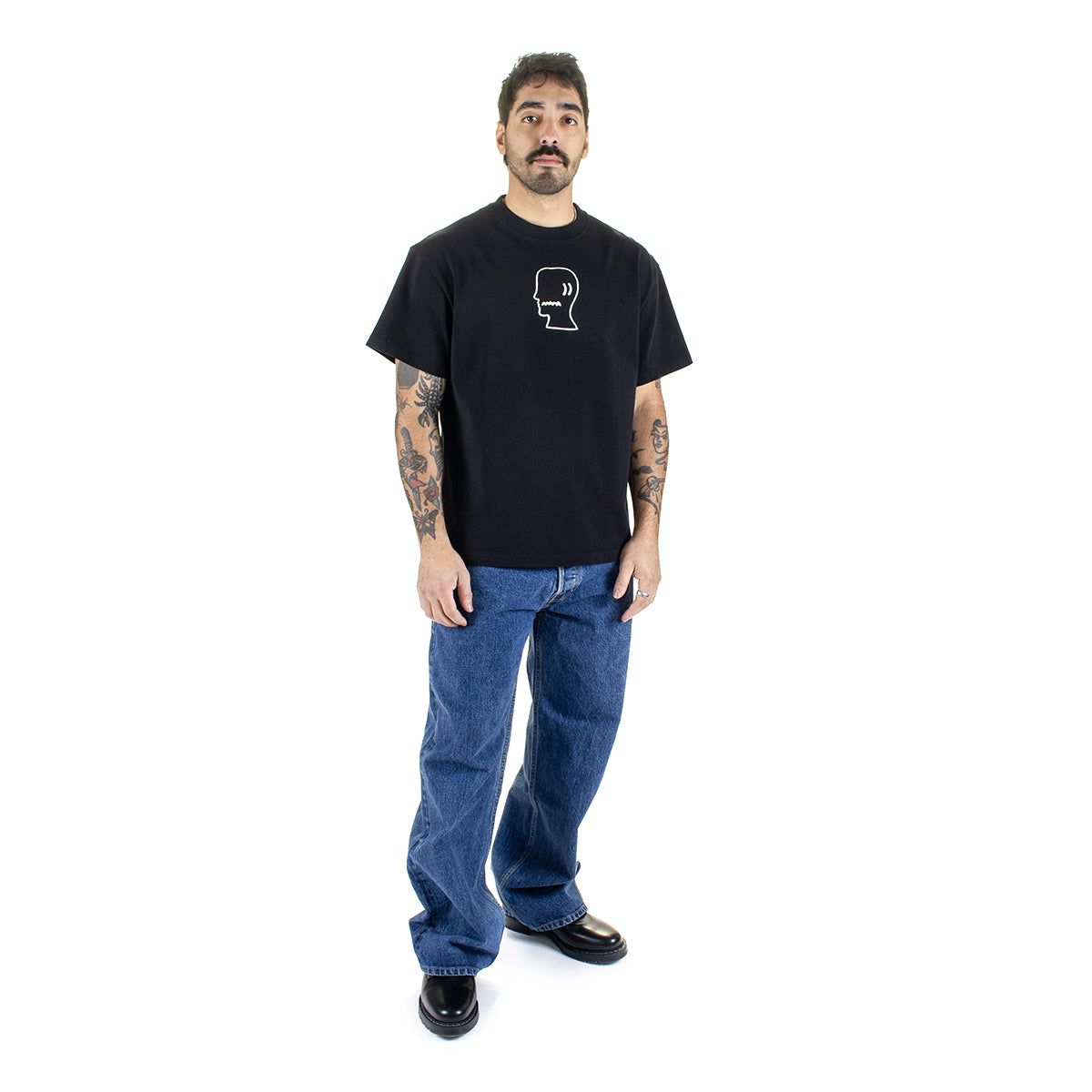 Brain Dead - Type 00 Selvedge Denim Pant
Color : Stonewash Indigo