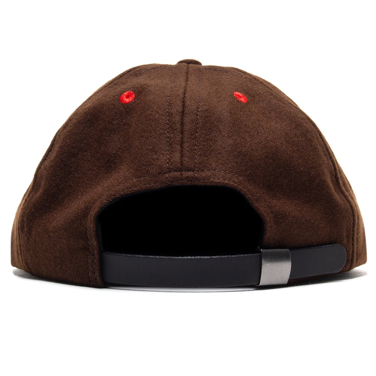 Brain Dead - Flannel Classic Logohead 6 Panel Hat
Color : Brown
