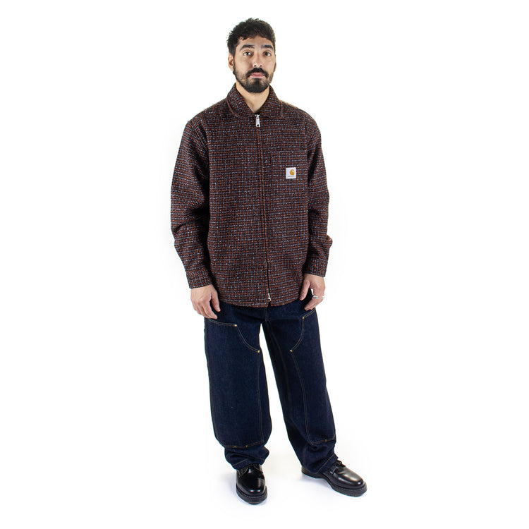 Carhartt WIP - Bellamy Check Shirt Jacket
Style # I035422-34S
Color : Tobacco