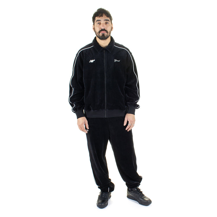 Velour Track Jacket x New Balance