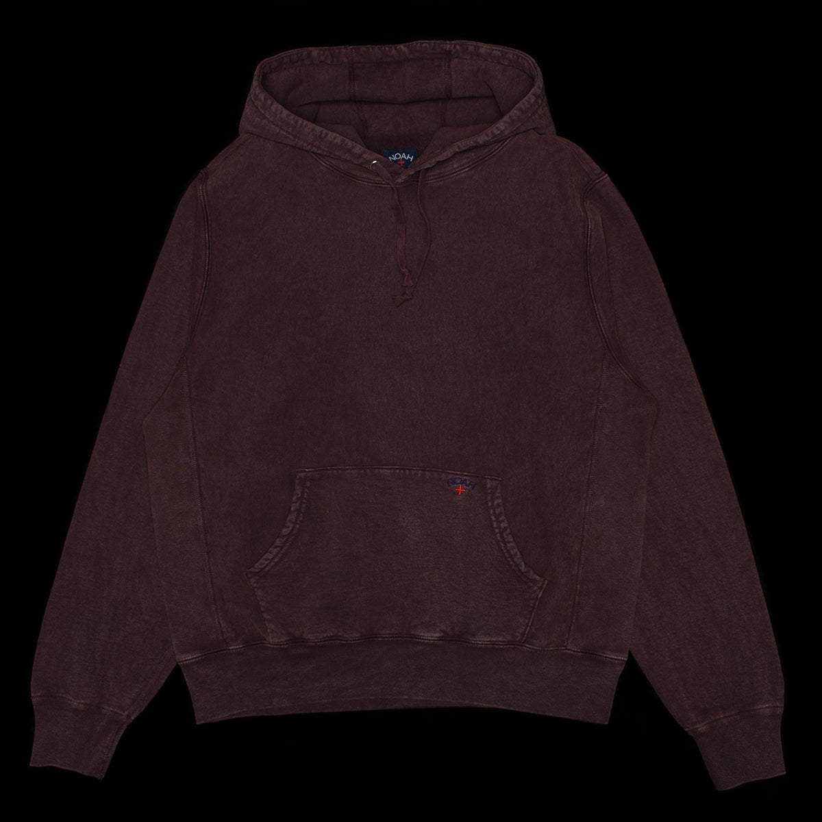 Noah | Salt Wash Hoodie
Color : Burgundy