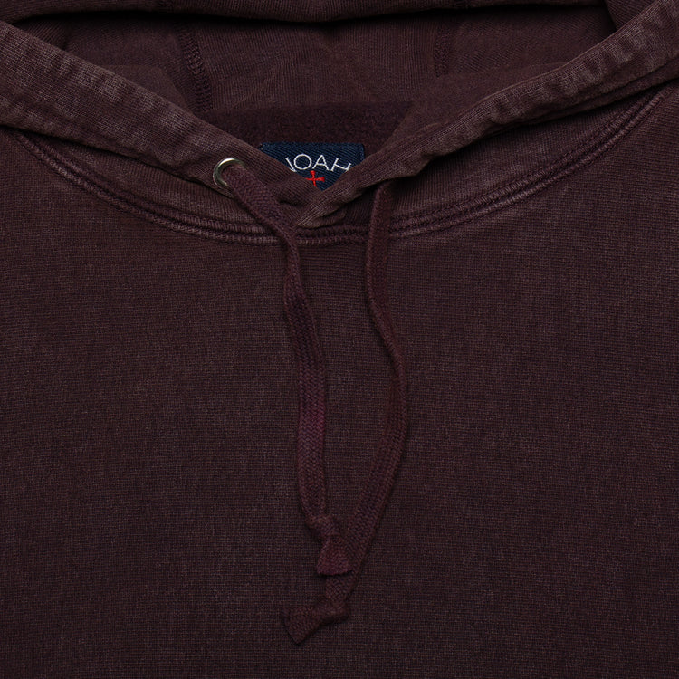 Noah | Salt Wash Hoodie
Color : Burgundy