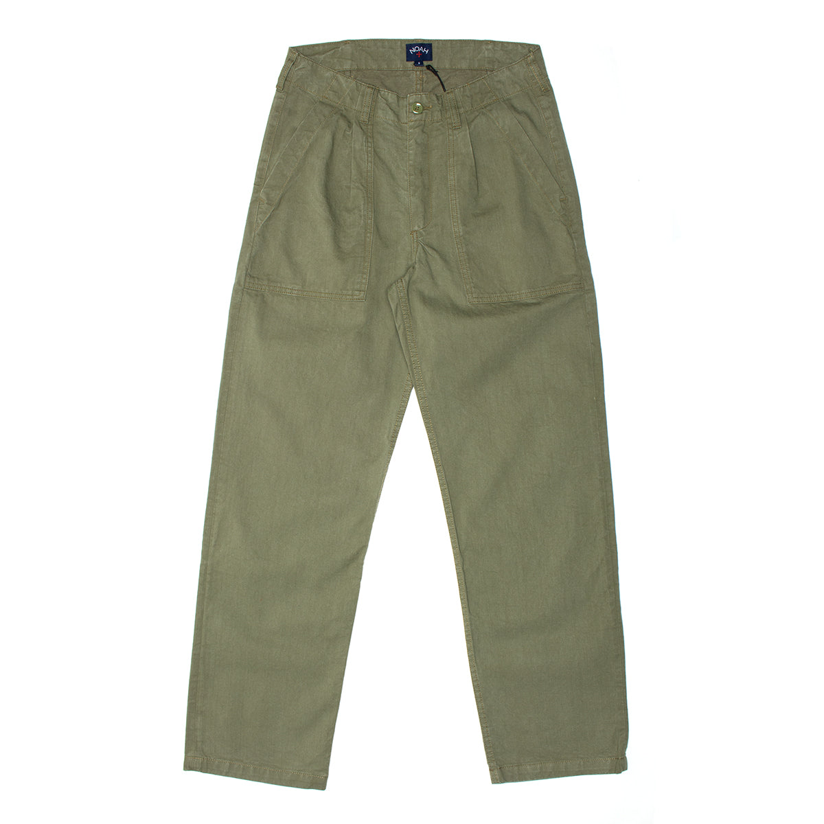 Noah | Pleated Fatigue Pants
Color : Army Green