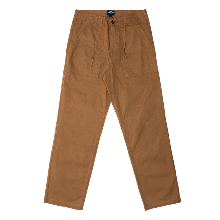 Noah | Pleated Fatigue Pants
Color : Brown