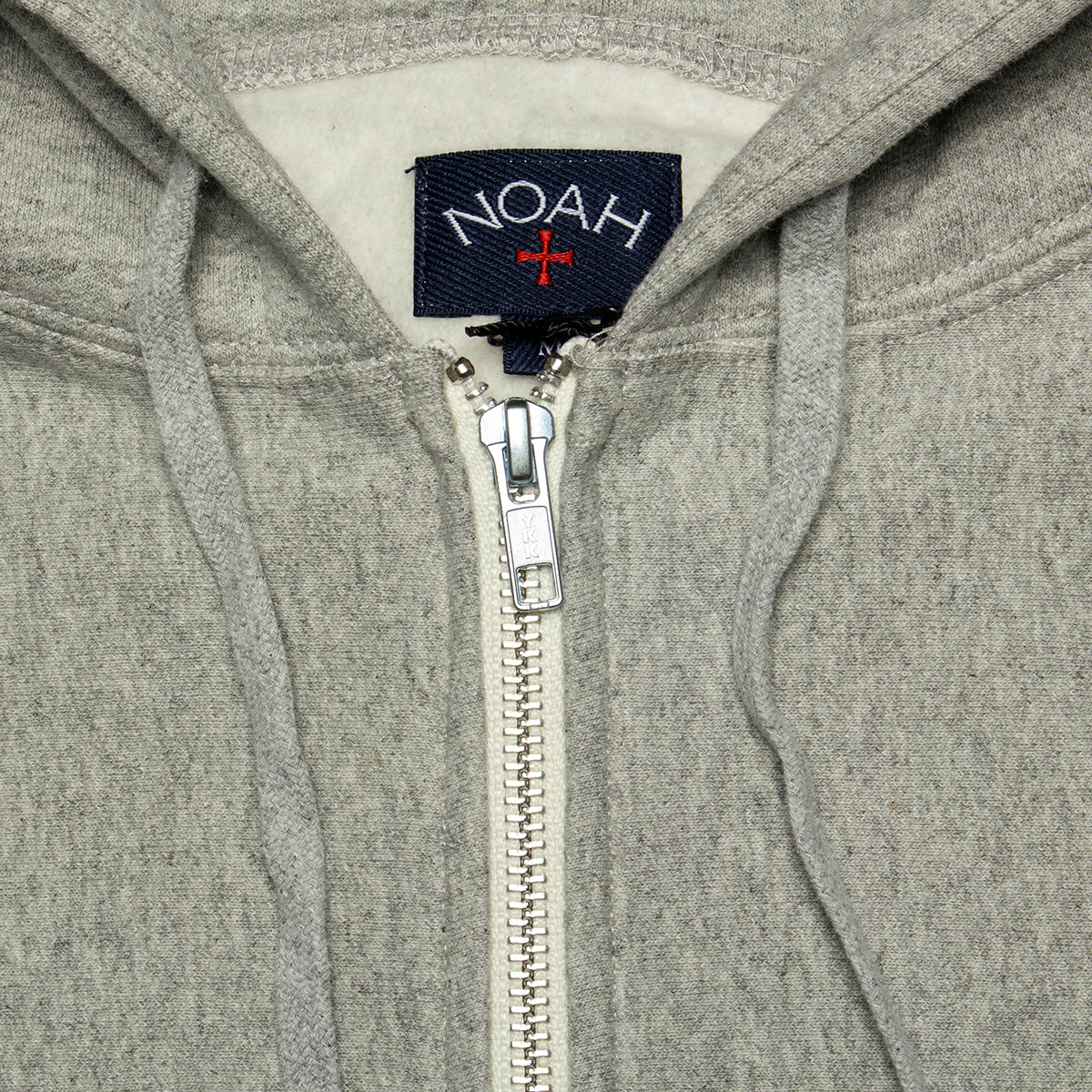 Noah | Lightweight Zip-Up Hoodie
Color : Heather Grey