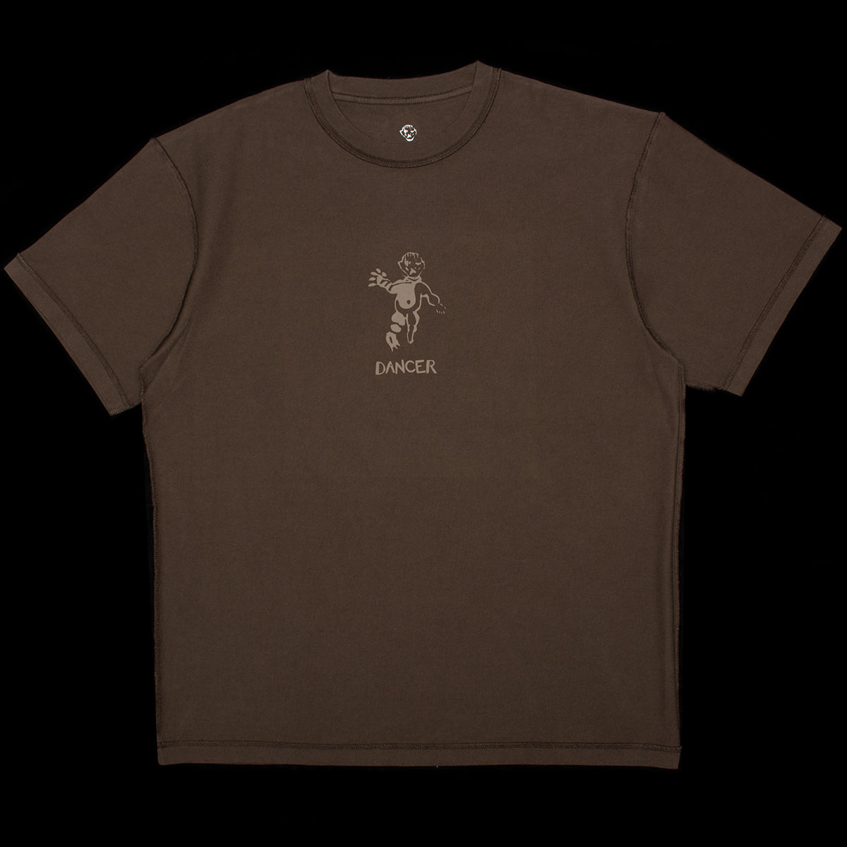 Dancer - OG Logo Inside Out T-Shirt&nbsp;
Color : Brown