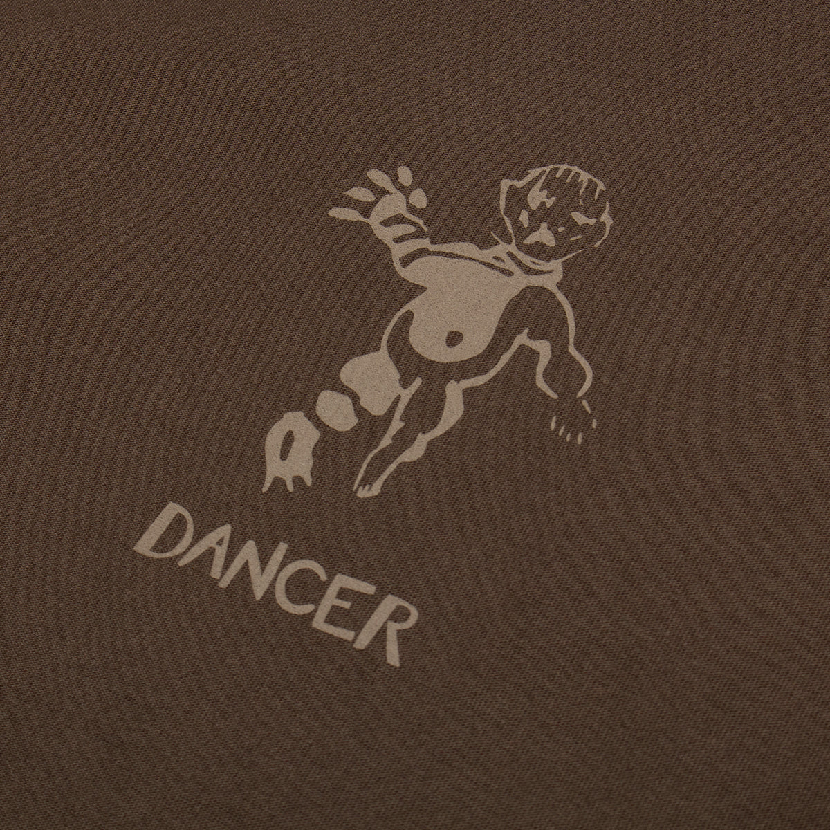 Dancer - OG Logo Inside Out T-Shirt&nbsp;
Color : Brown