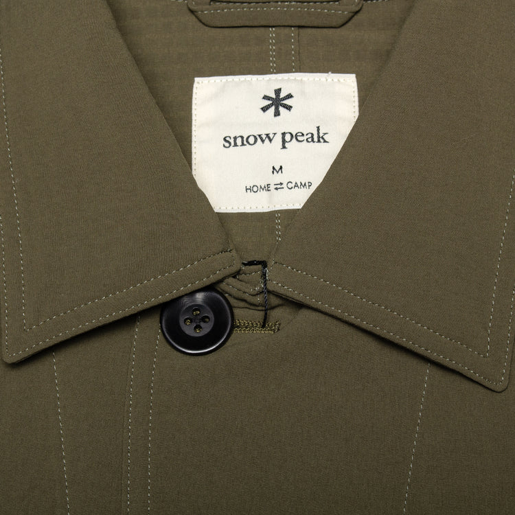 Snow Peak - Easy Cloth Jacket
Color : Olive
