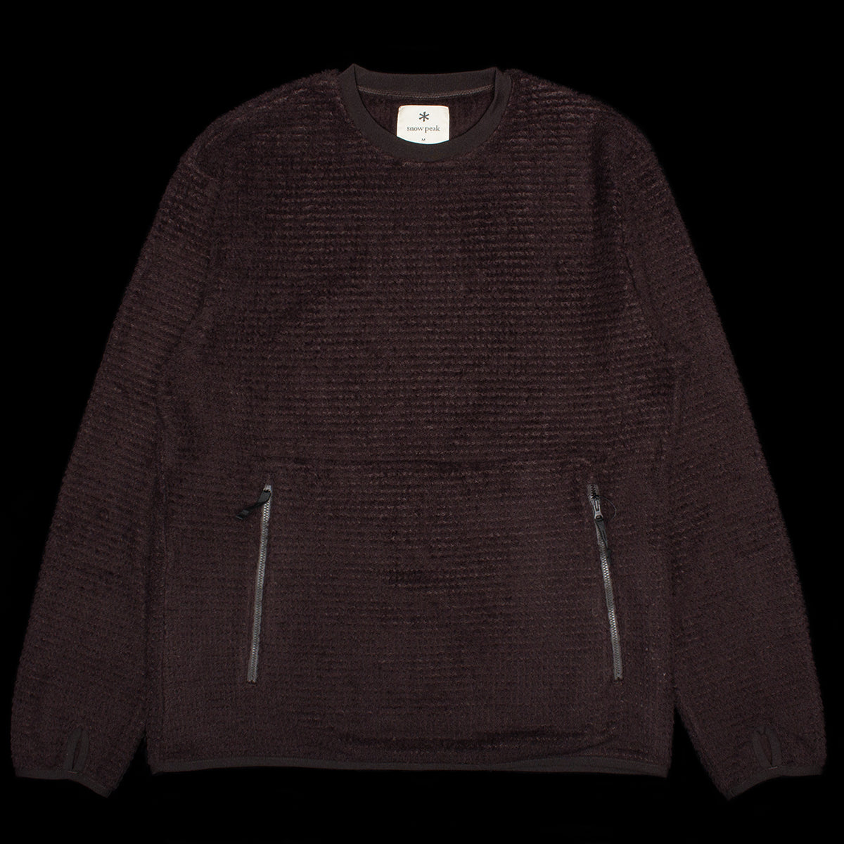 Snow Peak - Thermo Control Pullover
Color : Dark Brown