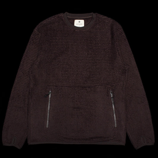 Snow Peak - Thermo Control Pullover
Color : Dark Brown