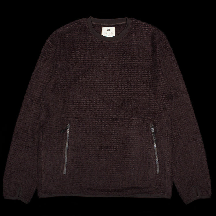 Snow Peak - Thermo Control Pullover
Color : Dark Brown