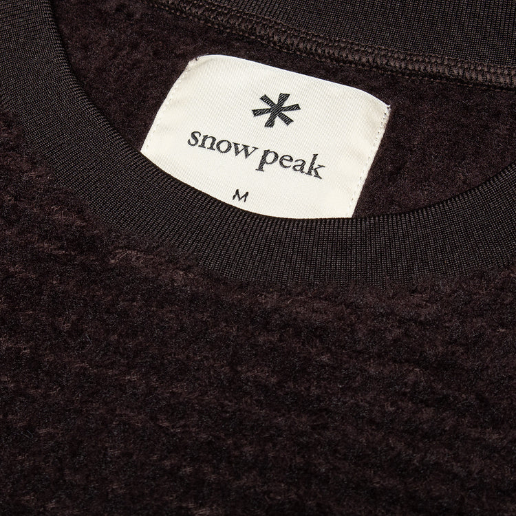 Snow Peak - Thermo Control Pullover
Color : Dark Brown