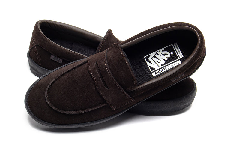 Vans - Skate Loafer
Style # VN000VA6Y491
Color : Brown / Black