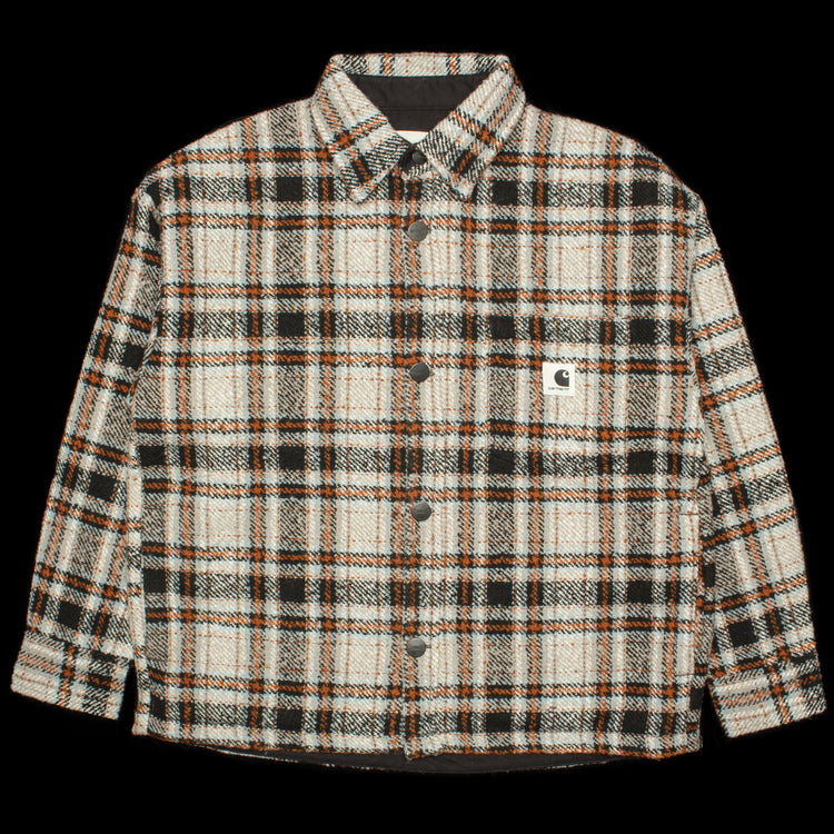 Carhartt WIP | Women's Stroy Shirt Jacket Style # I032277-1PV Color : Stroy Check / Wax